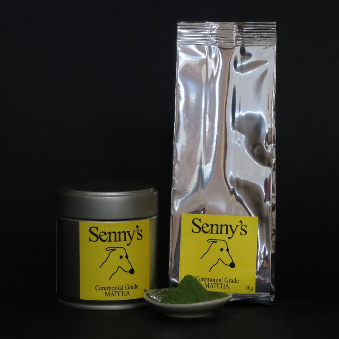 Senny's Matcha – 30g can + 30g bag